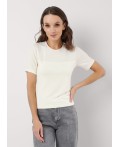 CLE Футболка жен. 256853мл, молочный