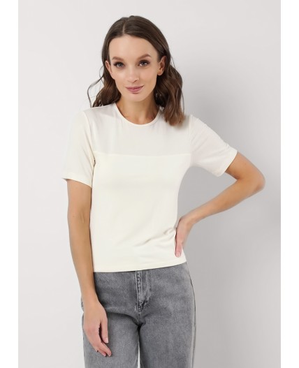 CLE Футболка жен. 256853мл, молочный