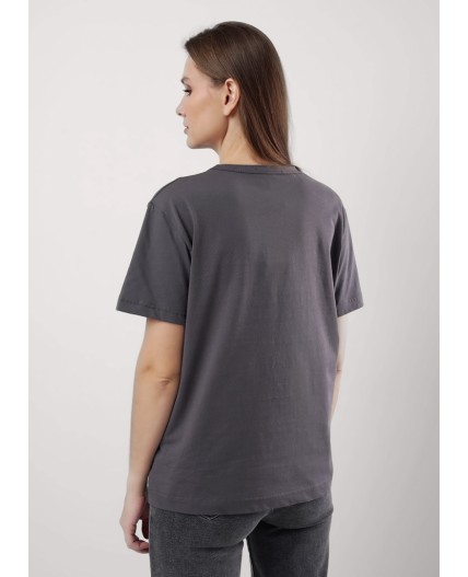CLE Футболка жен. 356653кд, т.серый