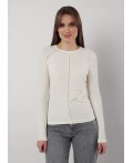 CLE Фуфайка жен. 356725шв, св.бежевый
