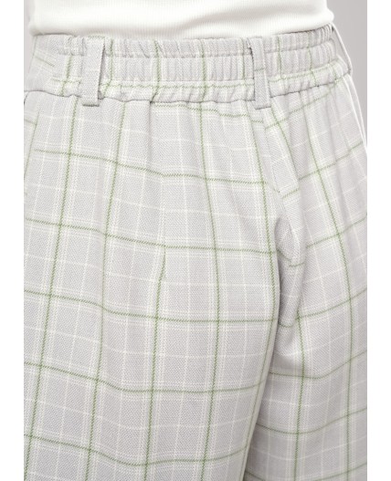 CLE Шорты жен. 253174/167нг, серый/св.зелёный