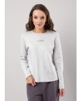 CLE LF25-100-2 Фуфайка жен. Грей, св.серый