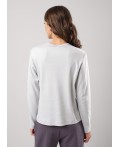 CLE LF25-100-2 Фуфайка жен. Грей, св.серый
