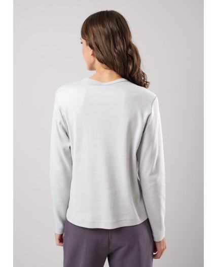 CLE LF25-100-2 Фуфайка жен. Грей, св.серый