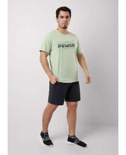 CLE MF550222 Футболка муж., св.зелёный