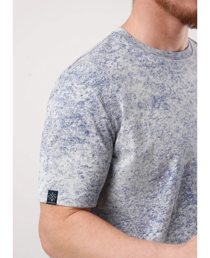CLE MF550533 Футболка муж., серый/джинсовый
