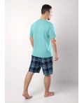 CLE MHP550911/1 Набор одежды муж., бирюзовый/т.синий
