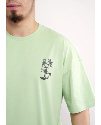 CLE MHP551022/1 Набор одежды муж., св.зелёный/т.серый