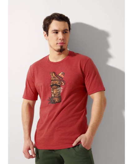 CLE MHP551112/1 Набор одежды муж., красный/т.зелёный