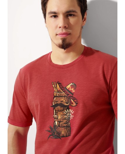 CLE MHP551112/1 Набор одежды муж., красный/т.зелёный