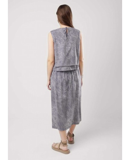 CLE Блузка жен. 253226/178штн, т.синий/молочный