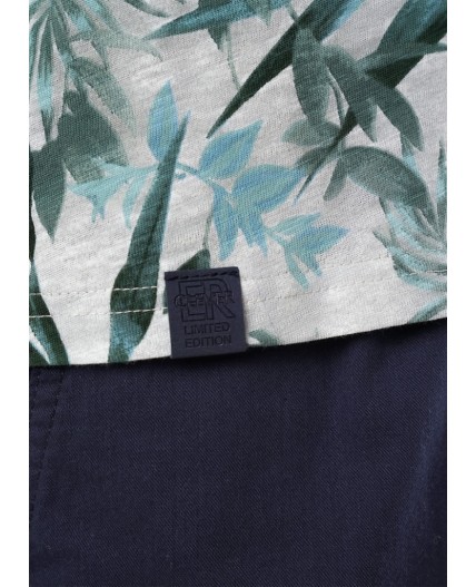 CLE Джемпер муж. 552532/22он, молочный/зелёный