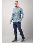 CLE Джемпер муж. 602463/1о, т.голубой