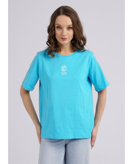 CLE Футболка  жен. 246135кк_п, св.бирюзовый