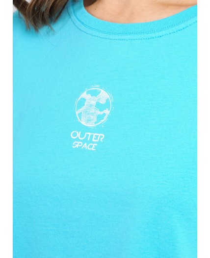 CLE Футболка  жен. 246135кк_п, св.бирюзовый