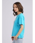 CLE Футболка жен. 246136кк_п, св.бирюзовый
