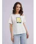 CLE Футболка жен. 246179кк_п, молочный