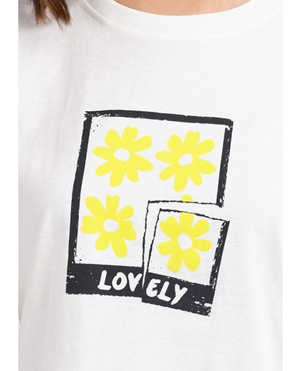 CLE Футболка жен. 246179кк_п, молочный