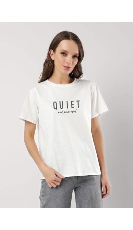 CLE Футболка жен. 256856о_п, молочный