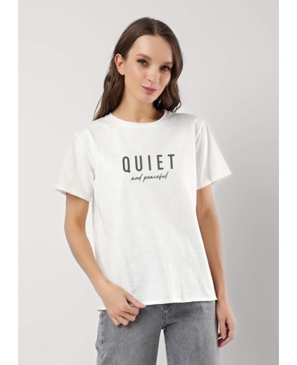 CLE Футболка жен. 256856о_п, молочный