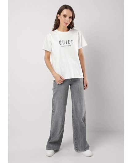 CLE Футболка жен. 256856о_п, молочный