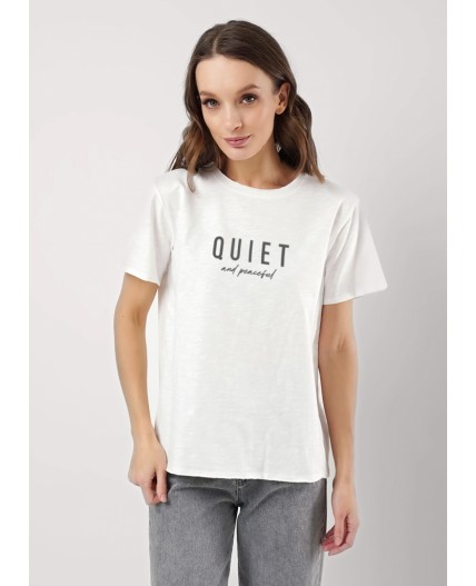 CLE Футболка жен. 256856о_п, молочный