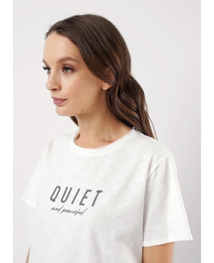 CLE Футболка жен. 256856о_п, молочный