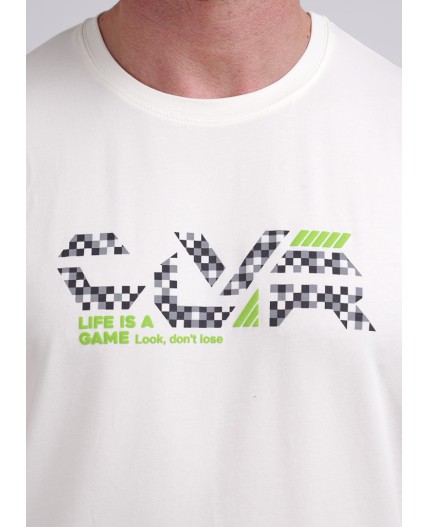 CLE Футболка муж. 442404/05г_п, молочный