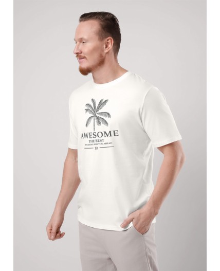 CLE Футболка муж. 550351/30кд_п, молочный