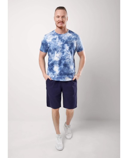 CLE Футболка муж. 551880/22кдн_п, молочный/синий