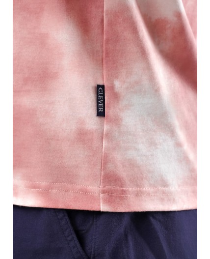 CLE Футболка муж. 551880/22кдн_п, молочный/терракотовый