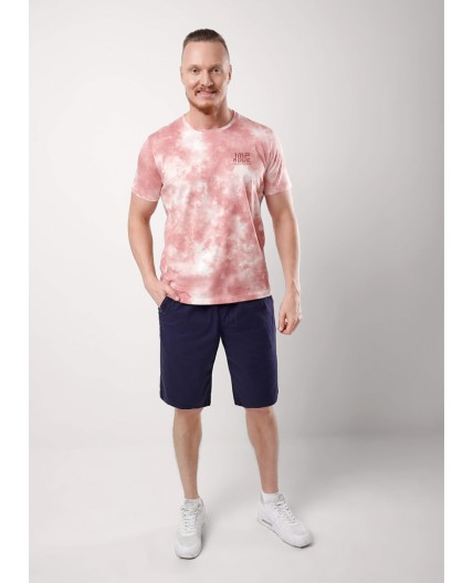 CLE Футболка муж. 551880/22кдн_п, молочный/терракотовый