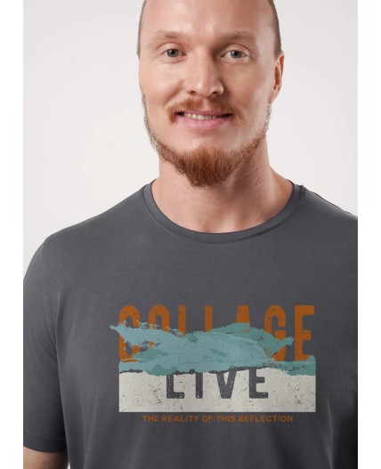 CLE Футболка муж. 551978/14г_п, т.серый