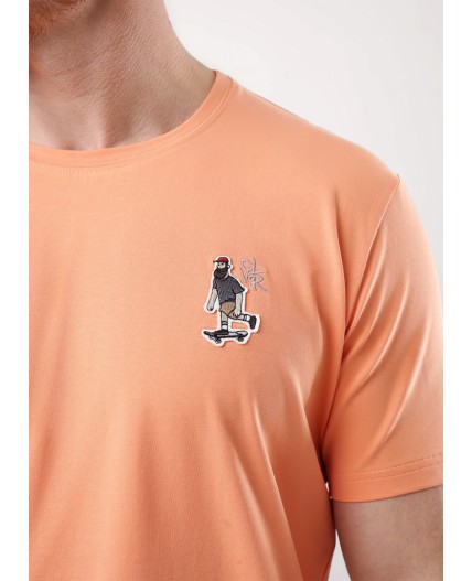 CLE Футболка муж. 551978/21г, св.оранжевый