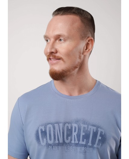 CLE Футболка муж. 552016/18г_п, т.голубой