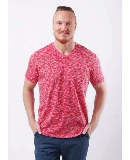 CLE Футболка муж. 552351/01он, белый/красный