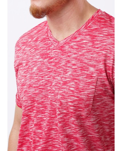 CLE Футболка муж. 552351/01он, белый/красный