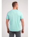 CLE Футболка муж. 552371/31кд maxi_п, св.бирюзовый