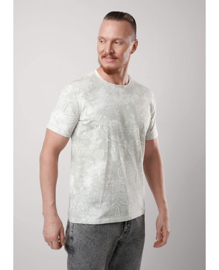 CLE Футболка муж. 552404/13ггн, бежевый/молочный