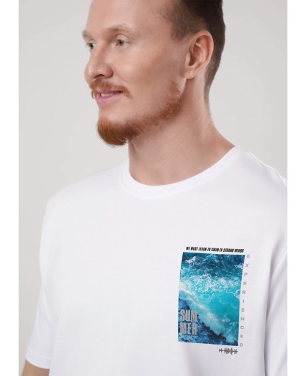 CLE Футболка муж. 552472/31кдт_п, белый