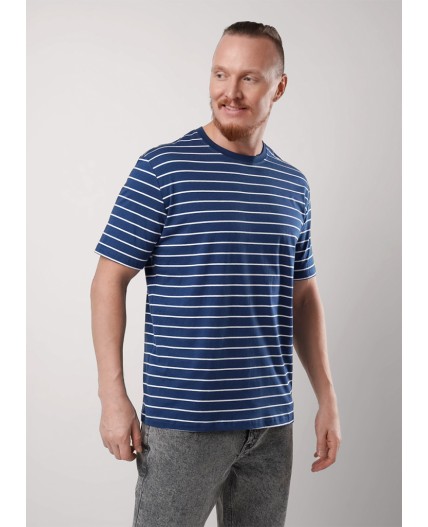 CLE Футболка муж. 552480/18кдн maxi, т.синий/молочный