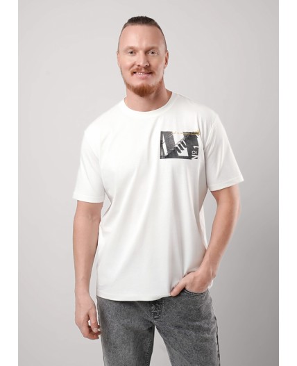 CLE Футболка муж. 552483/18кд maxi_п, молочный