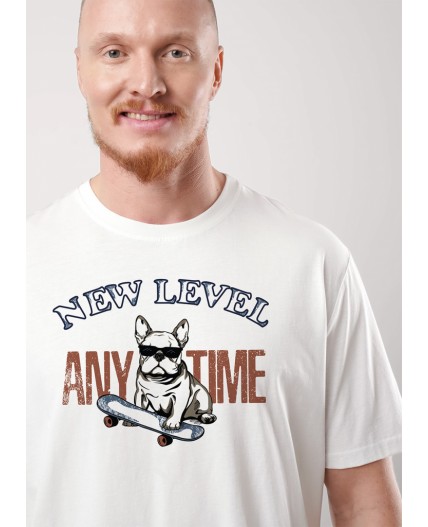 CLE Футболка муж. 552483/21кд_п2, молочный