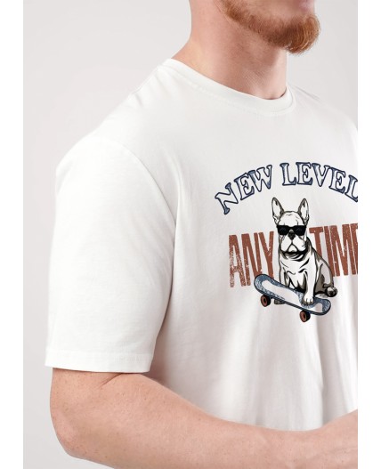 CLE Футболка муж. 552483/21кд_п2, молочный