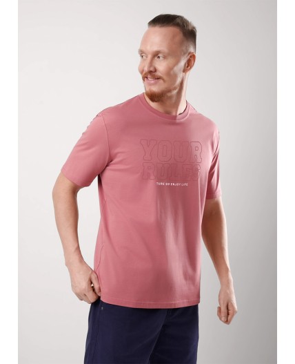 CLE Футболка муж. 552483/22кд maxi_п2, терракотовый