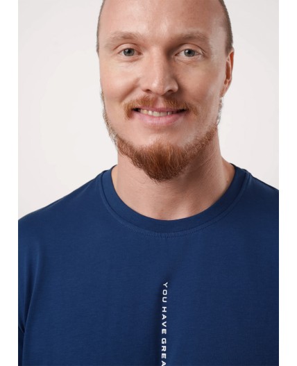 CLE Футболка муж. 552487/18кд_п, т.синий