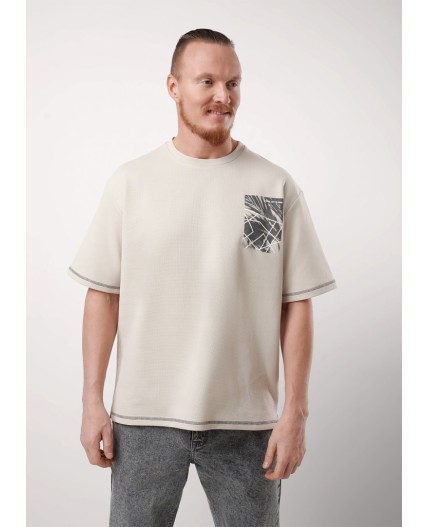 CLE Футболка муж. 552514/14шаф_п, бежевый
