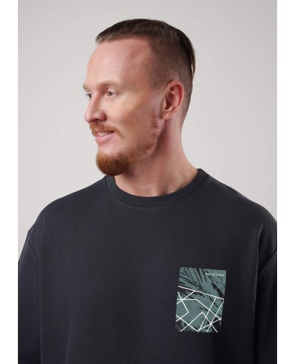 CLE Футболка муж. 552514/14шаф_п, т.серый