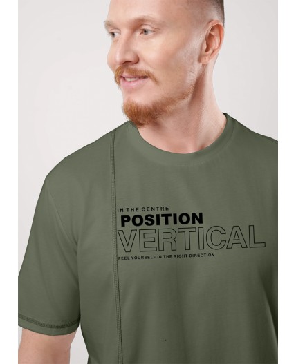 CLE Футболка муж. 552519/23кд maxi_п, хаки