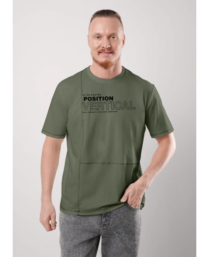 CLE Футболка муж. 552519/23кд_п, хаки